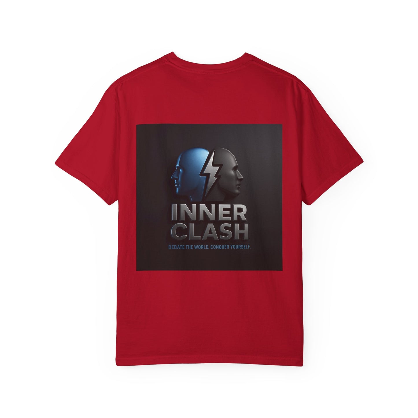 Clarity & Inner Clash Unisex T-shirt, Motivational Tee, Art Quote Shirt, Unique Graphic Top, Gift for Creatives