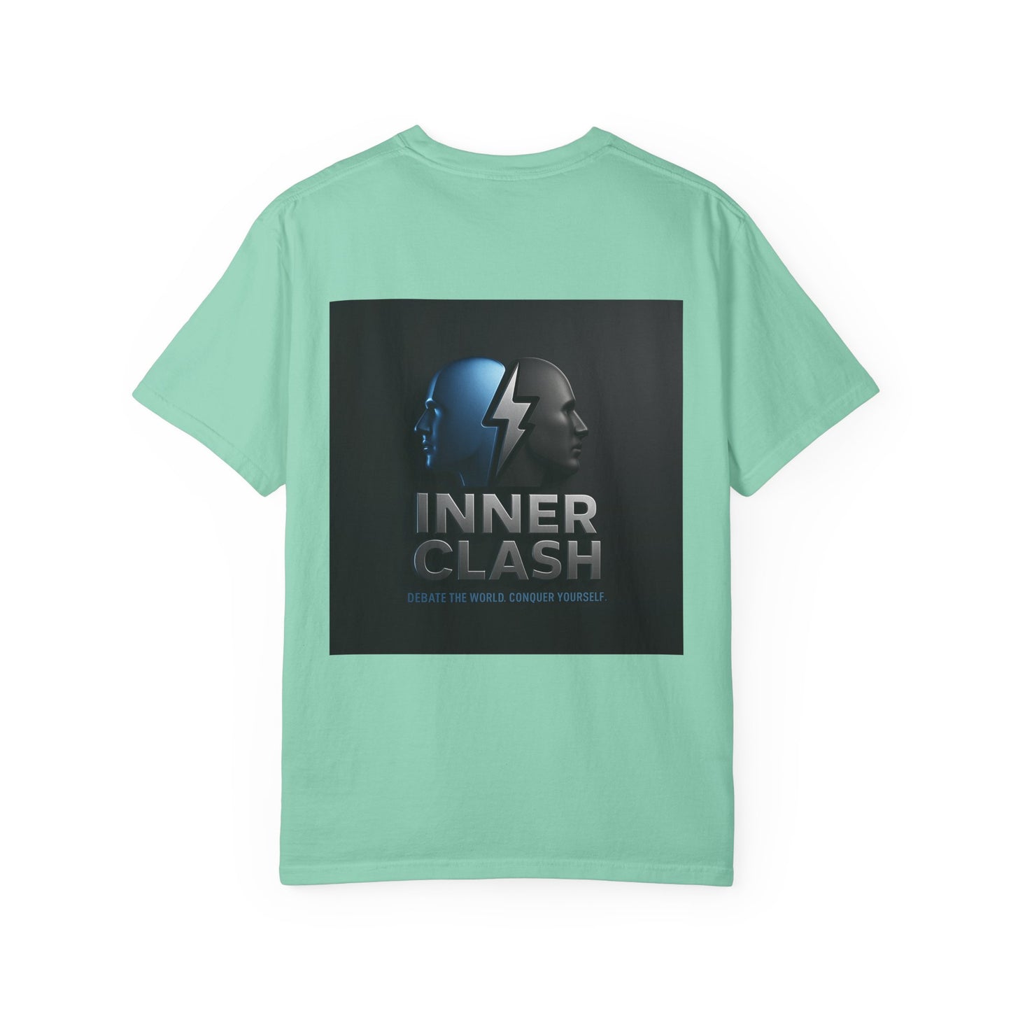 Clarity & Inner Clash Unisex T-shirt, Motivational Tee, Art Quote Shirt, Unique Graphic Top, Gift for Creatives