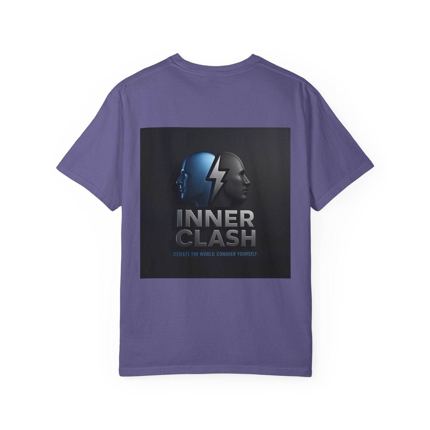 Clarity & Inner Clash Unisex T-shirt, Motivational Tee, Art Quote Shirt, Unique Graphic Top, Gift for Creatives