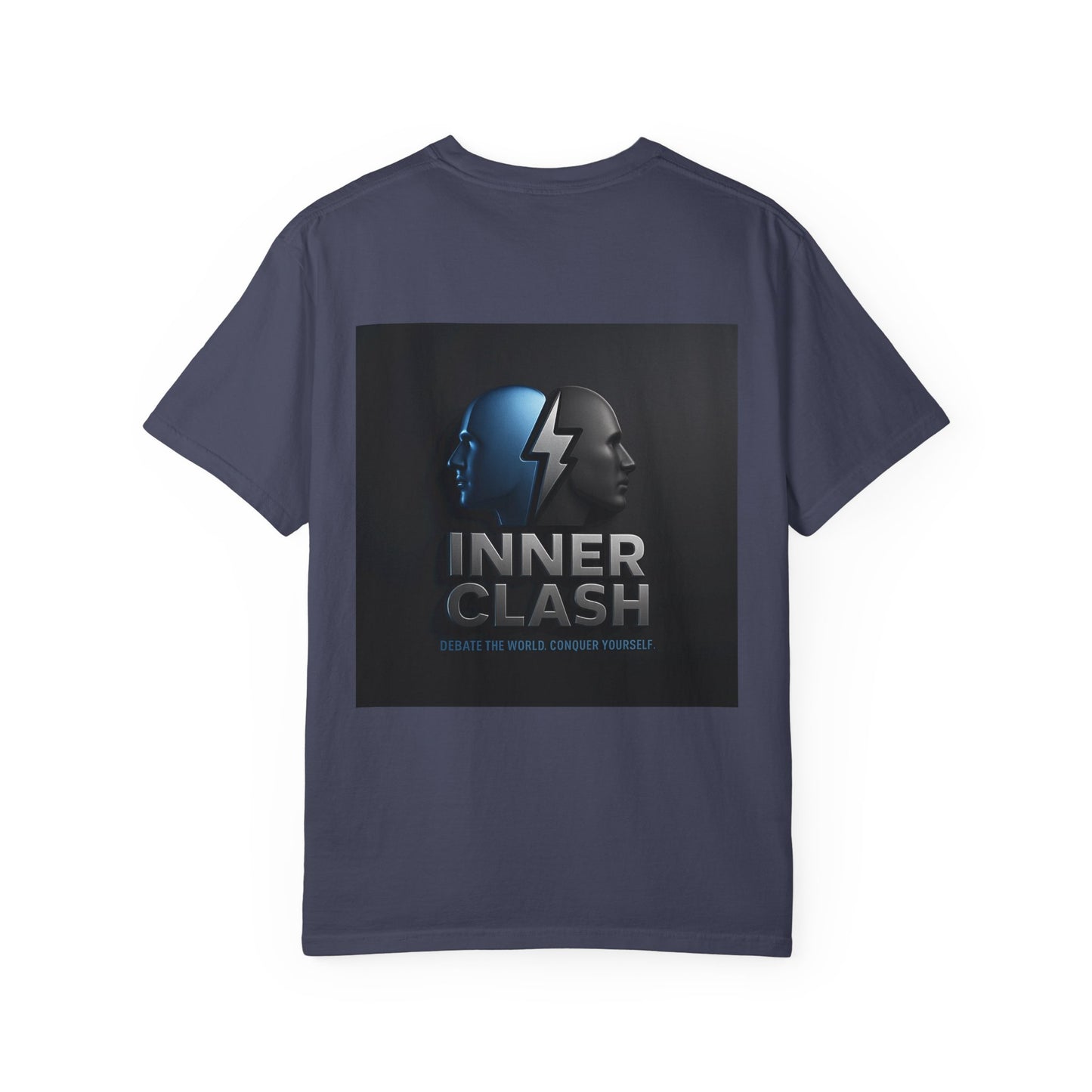 Clarity & Inner Clash Unisex T-shirt, Motivational Tee, Art Quote Shirt, Unique Graphic Top, Gift for Creatives