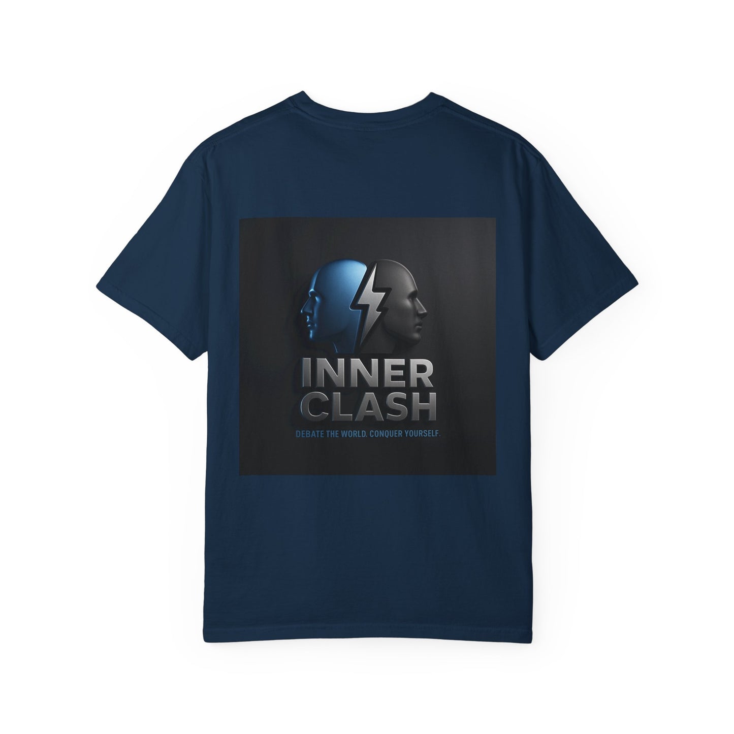 Clarity & Inner Clash Unisex T-shirt, Motivational Tee, Art Quote Shirt, Unique Graphic Top, Gift for Creatives