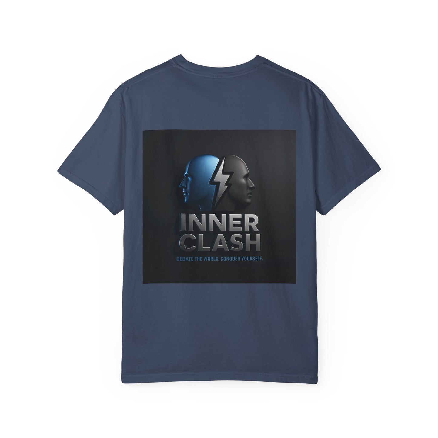 Clarity & Inner Clash Unisex T-shirt, Motivational Tee, Art Quote Shirt, Unique Graphic Top, Gift for Creatives