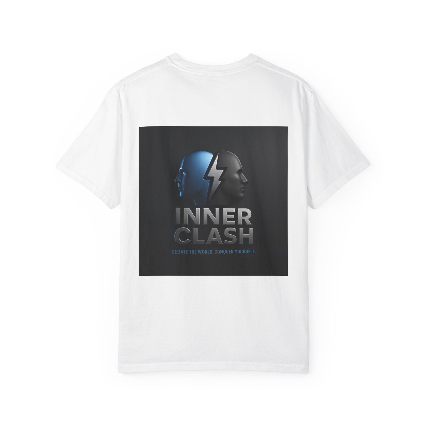 Clarity & Inner Clash Unisex T-shirt, Motivational Tee, Art Quote Shirt, Unique Graphic Top, Gift for Creatives